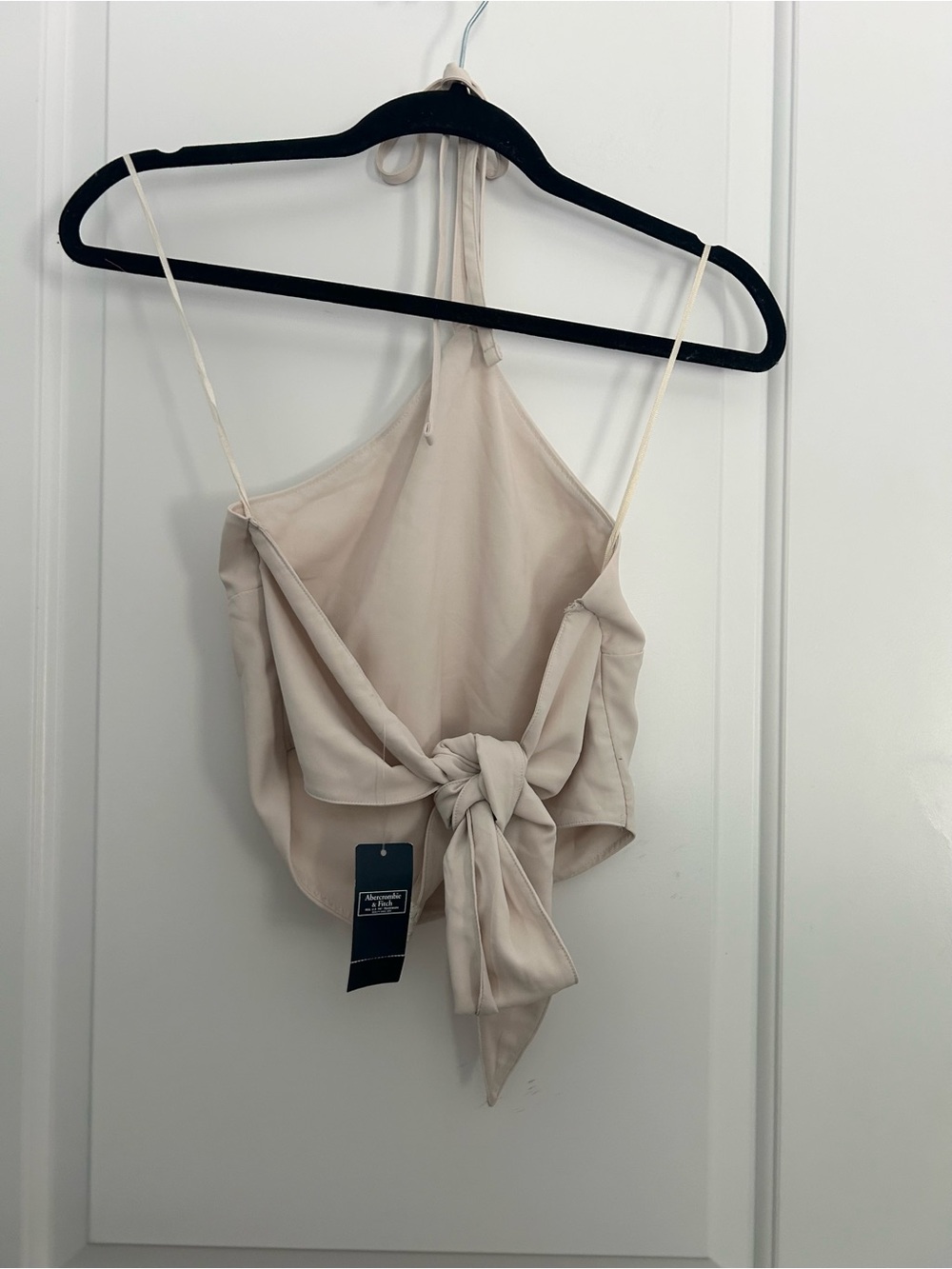 NWT Abercrombie Halter Tie Neck Top - Picture 4 of 5